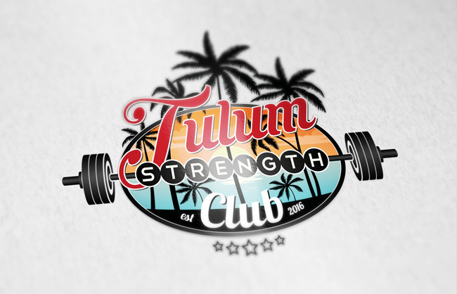 realizzazione logo per Tulum Strength Club