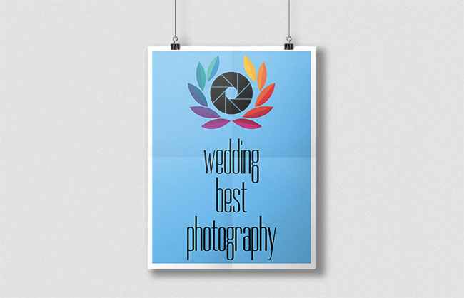 creazione grafica del logo per wedding best photography