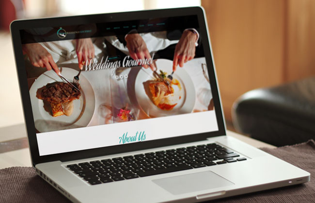 creazione sito web per Weddings Gourmet