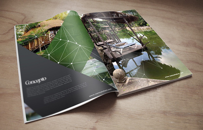 creazione Brochure Zamna Tulum