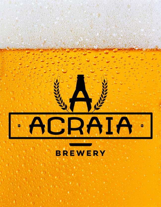 creación de logotipo Acraia Brewery