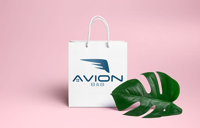 Creazione design logo per Bed and Breakfast Avion