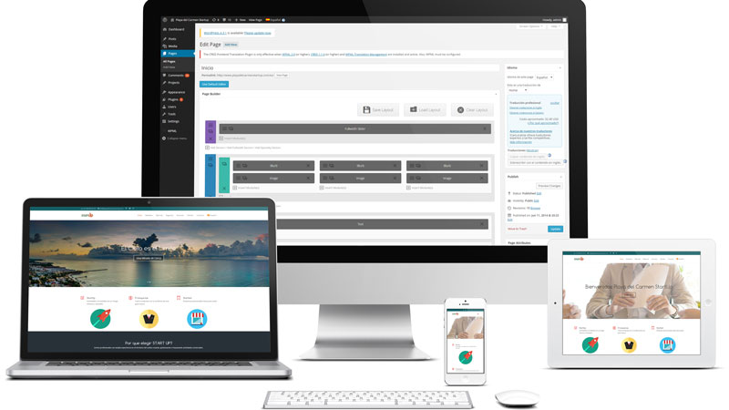 creazione siti web dinamici a Playa del Carmen